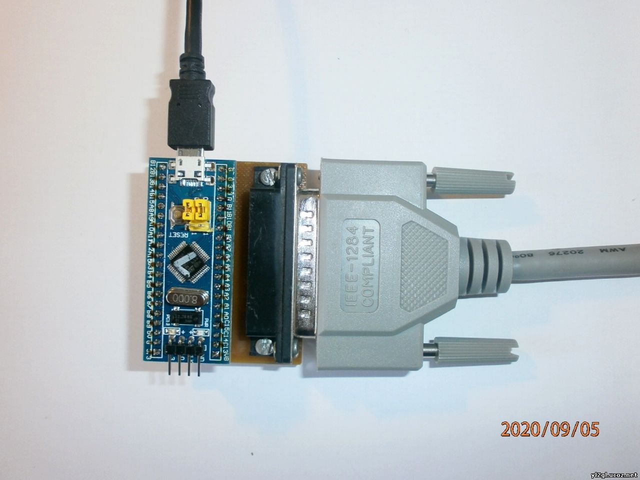 Переходник USB LPT 36 pin для подключения принтера к компьютеру